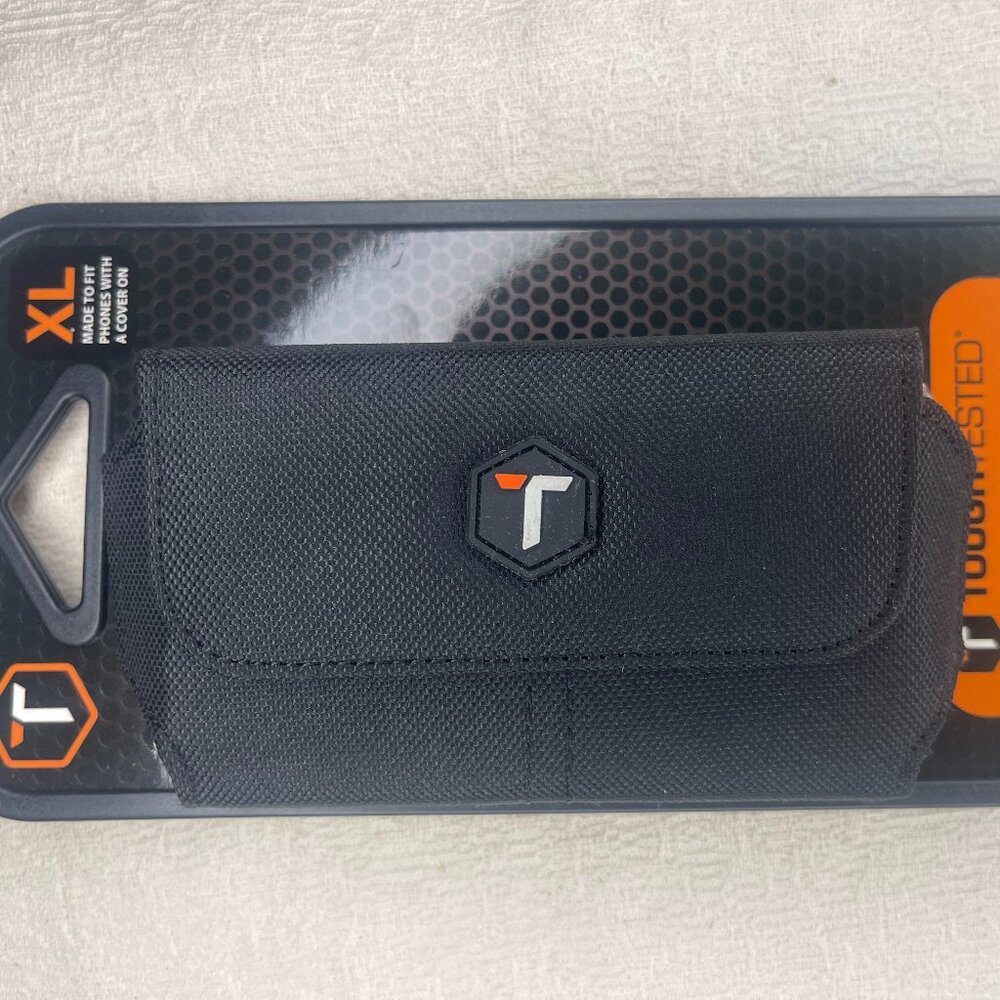TOUGH TESTED XL Universal Phone Pouch - Rotating Belt - Magnet Closure